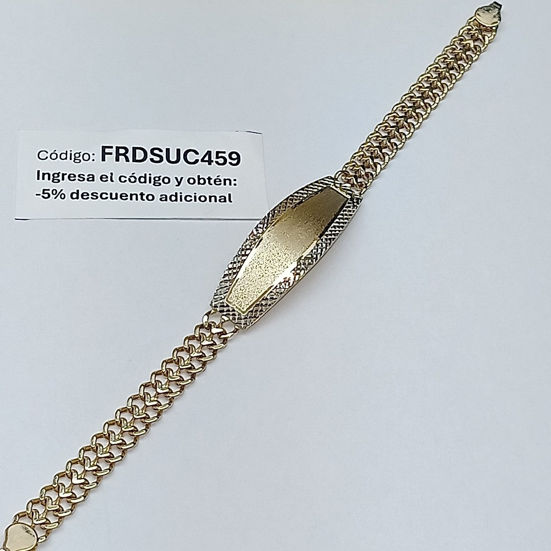 PULSERA ESCLAVA 14K 21 CM 13.2 GR (NUEVO)