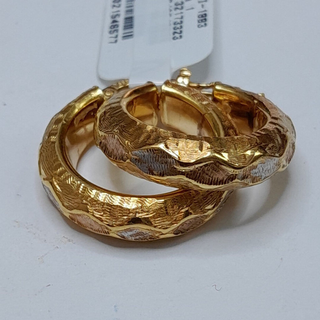 ARRACADAS PAR ORO 14 K 4,90 GRMS (SEMINUEVO)
