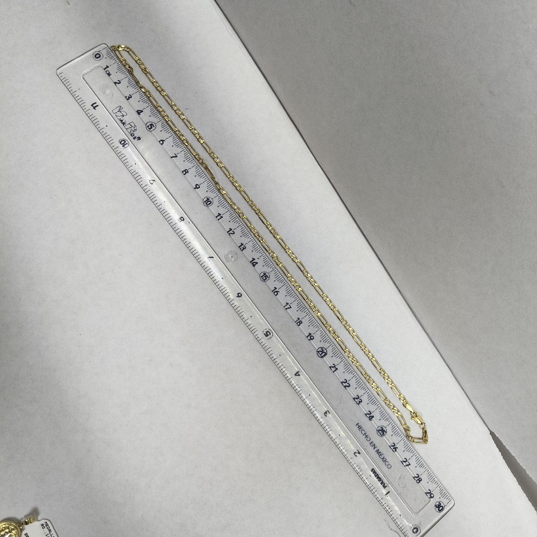 CADENA 3X1 14K 55 CM 7.3 GR (NUEVO)