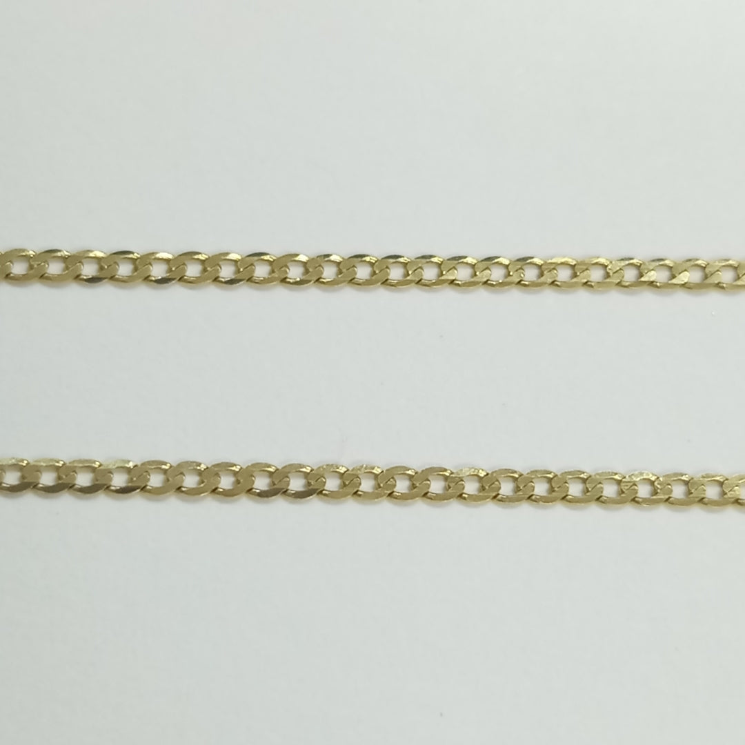 CADENAS BARBADA AMARILLA ORO 14K 2 (NUEVO)