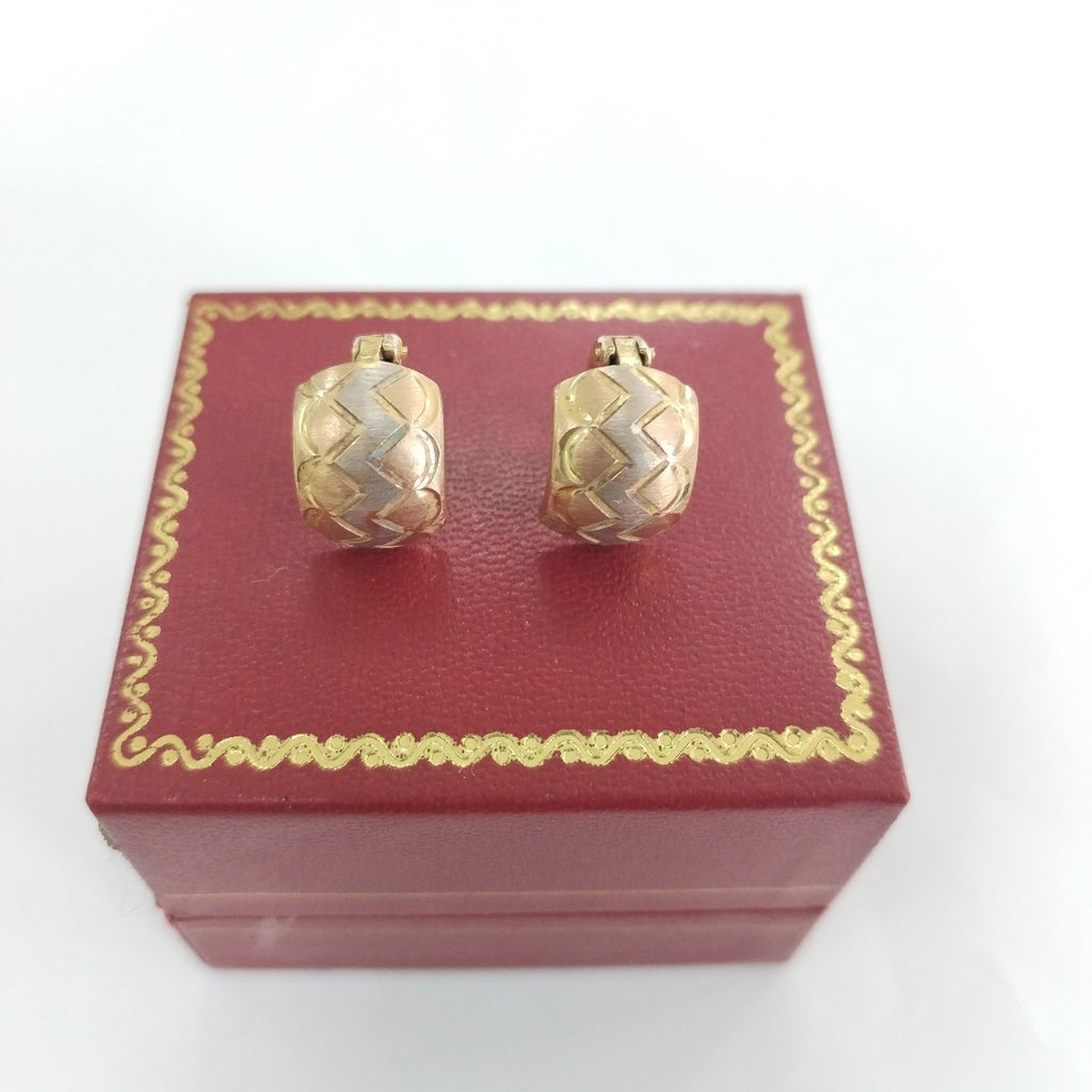 ARETES PAR ORO 14 K 2.9 GRMS (SEMINUEVO)