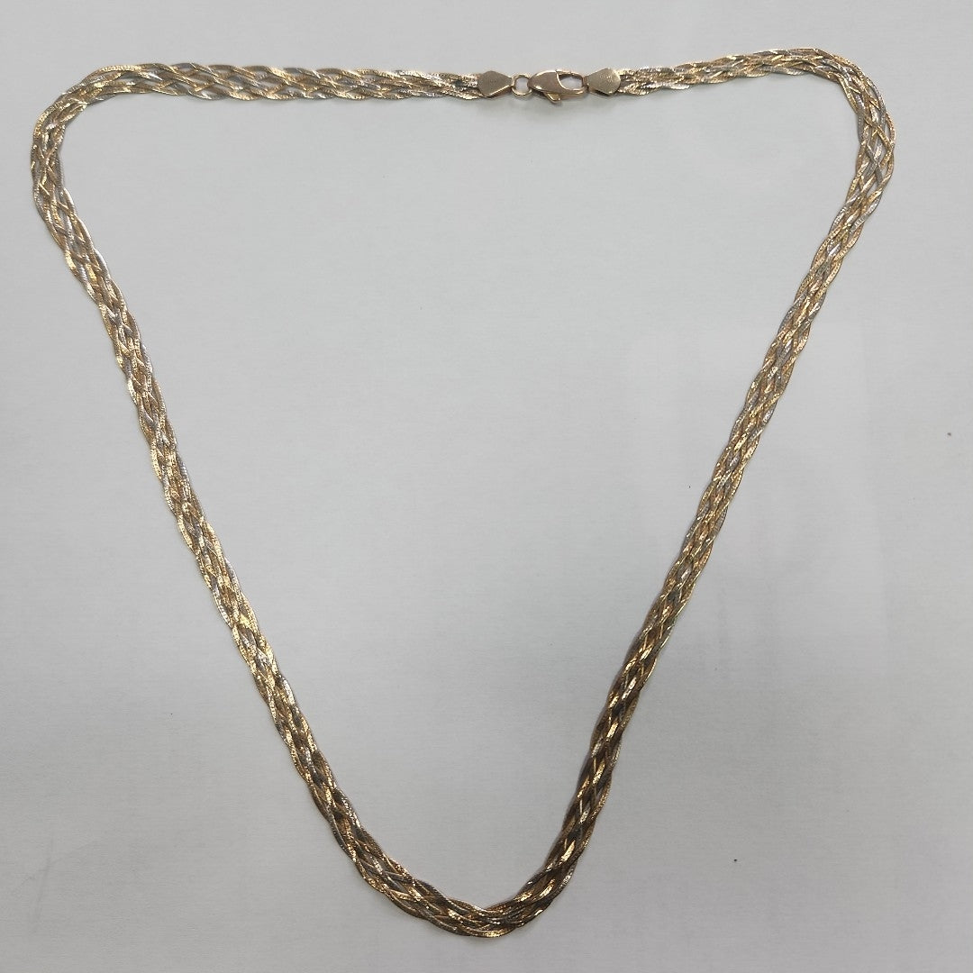 GARGANTILLA ORO 14 K 10,70 GRMS (SEMINUEVO)