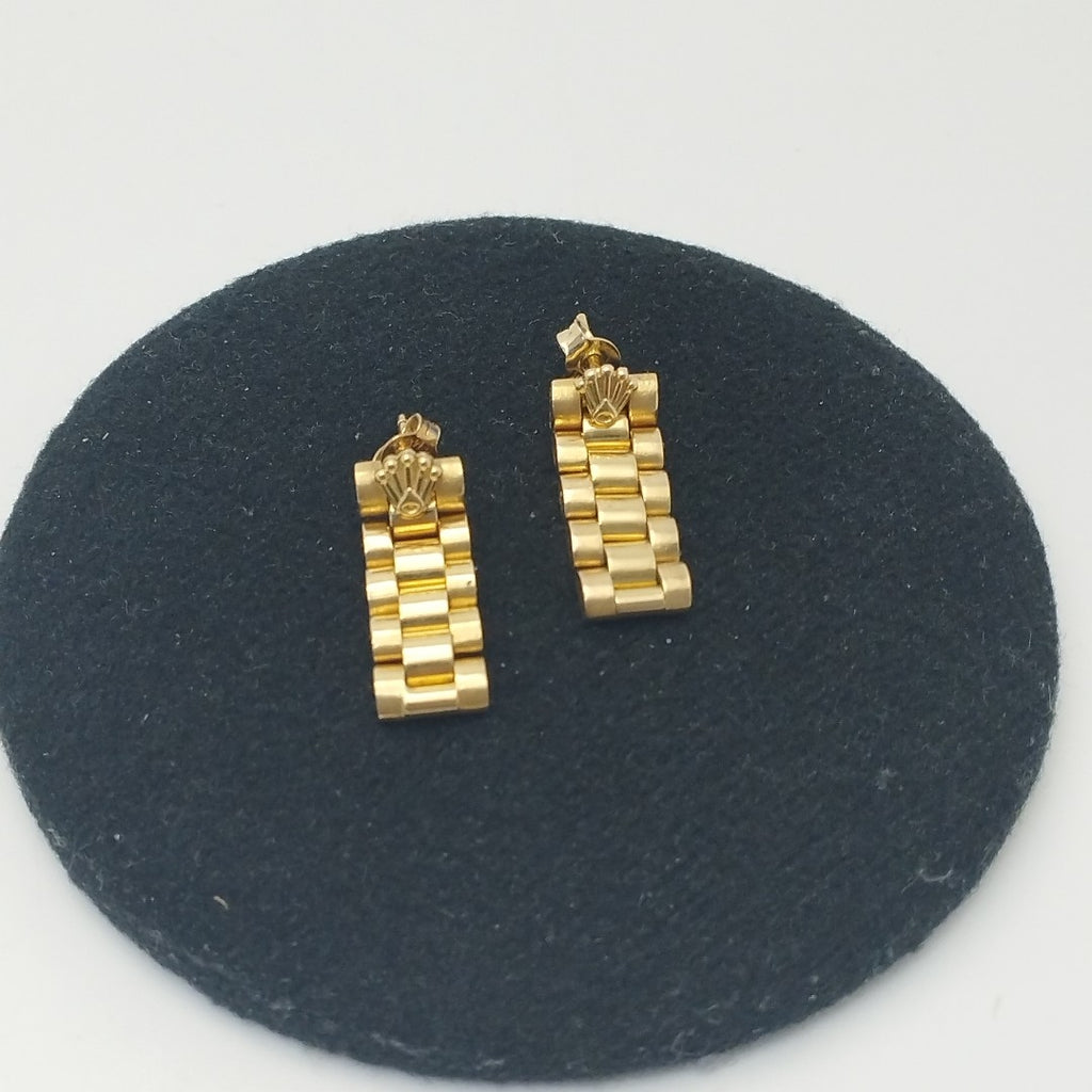 ARETES PAR ORO 14 K 7.4 GRMS (SEMINUEVO)