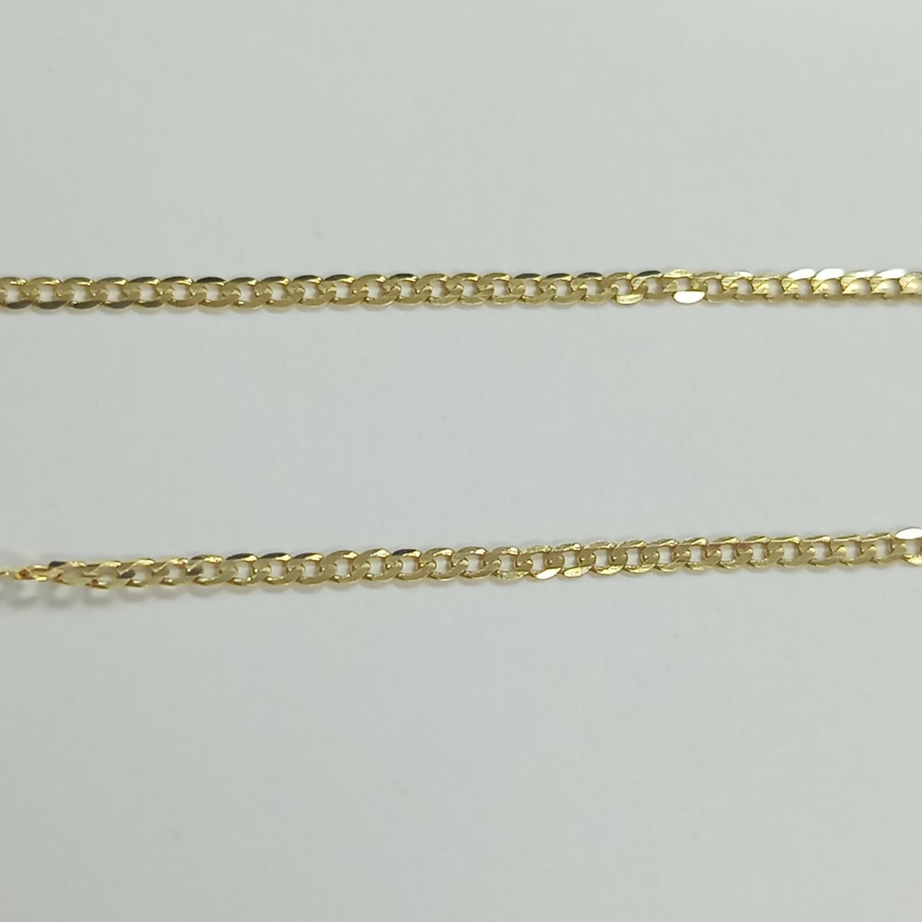 CADENAS BARBADA AMARILLA ORO 14K 2.2 (NUEVO)
