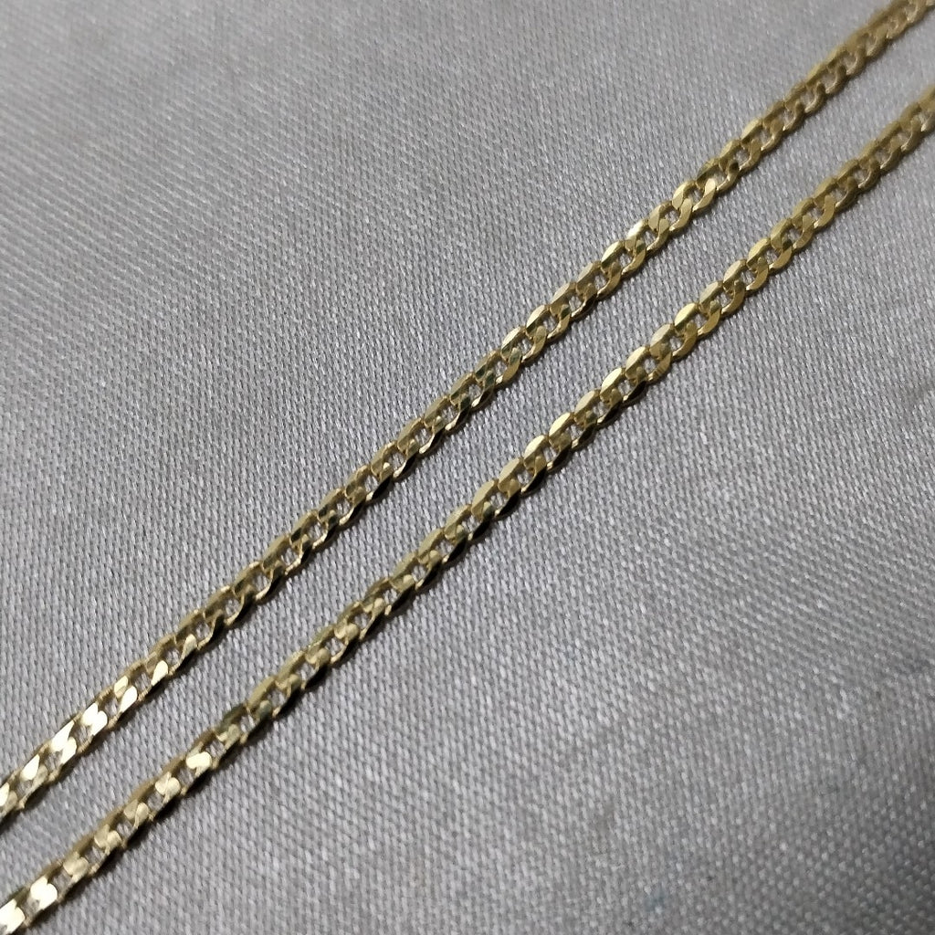 CADENAS BARBADA AMARILLA ORO 14K 2.2 (NUEVO)