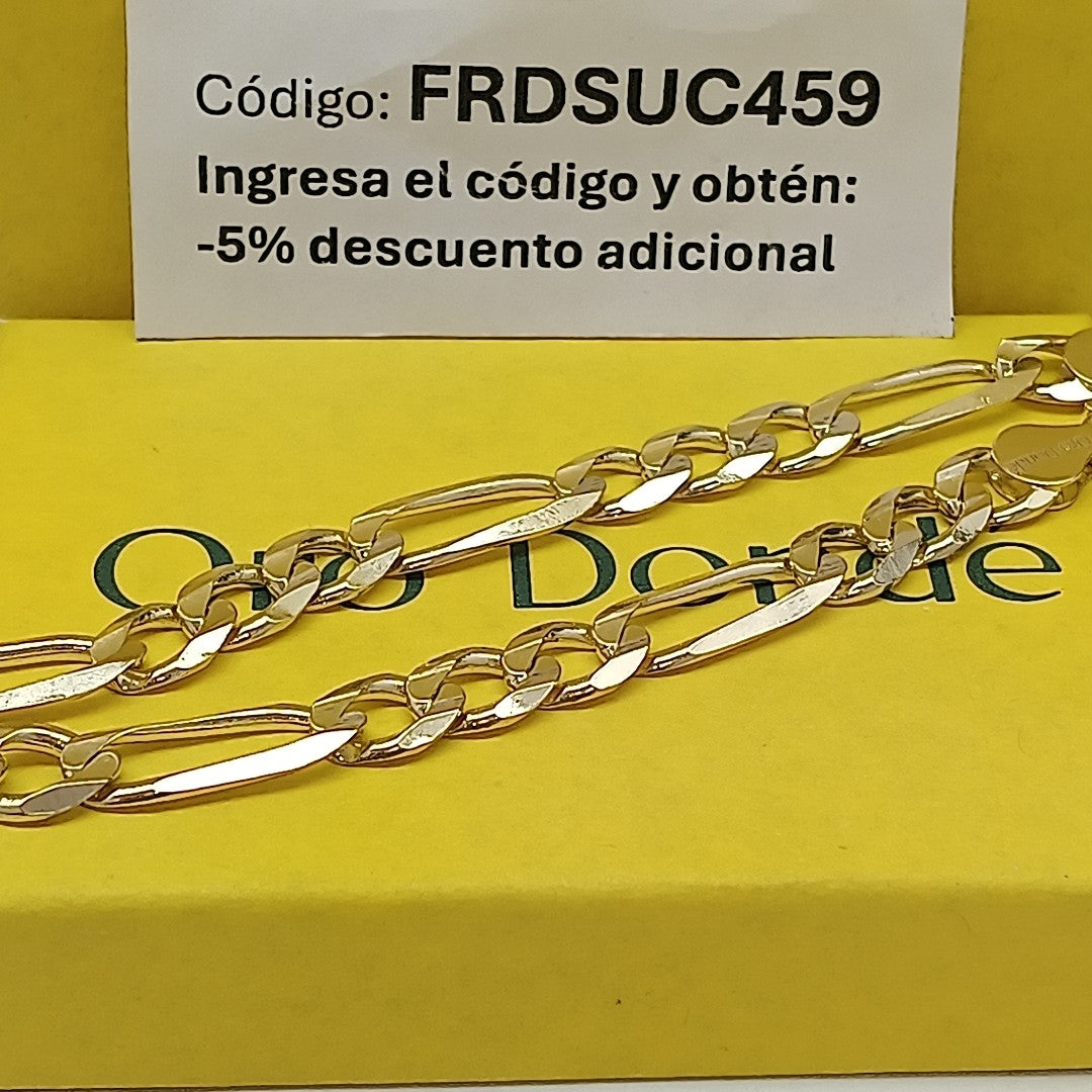PULSERA 3X1 14K 21 CM 14 GR (NUEVO)