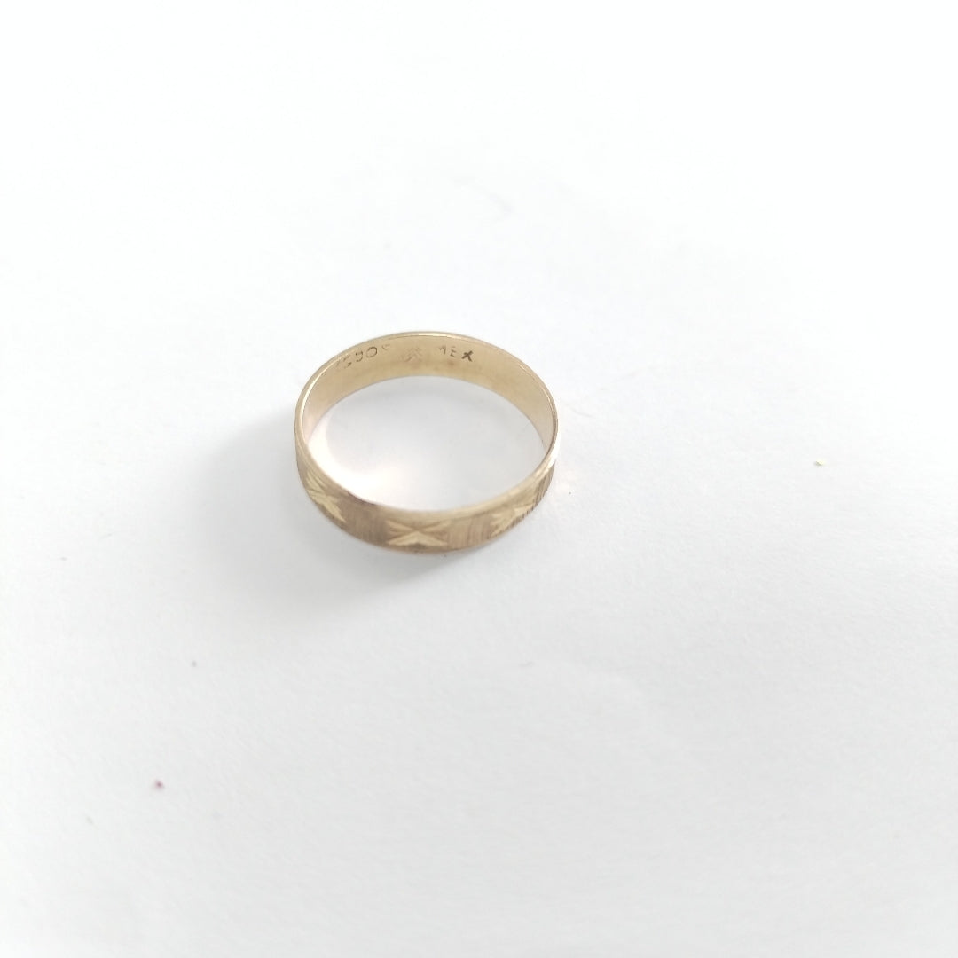 ARGOLLA ORO 10 K 1 GRMS (SEMINUEVO)