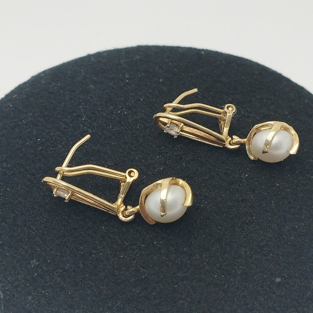 ARETES PAR ORO 14 K 4.4 GRMS (SEMINUEVO)