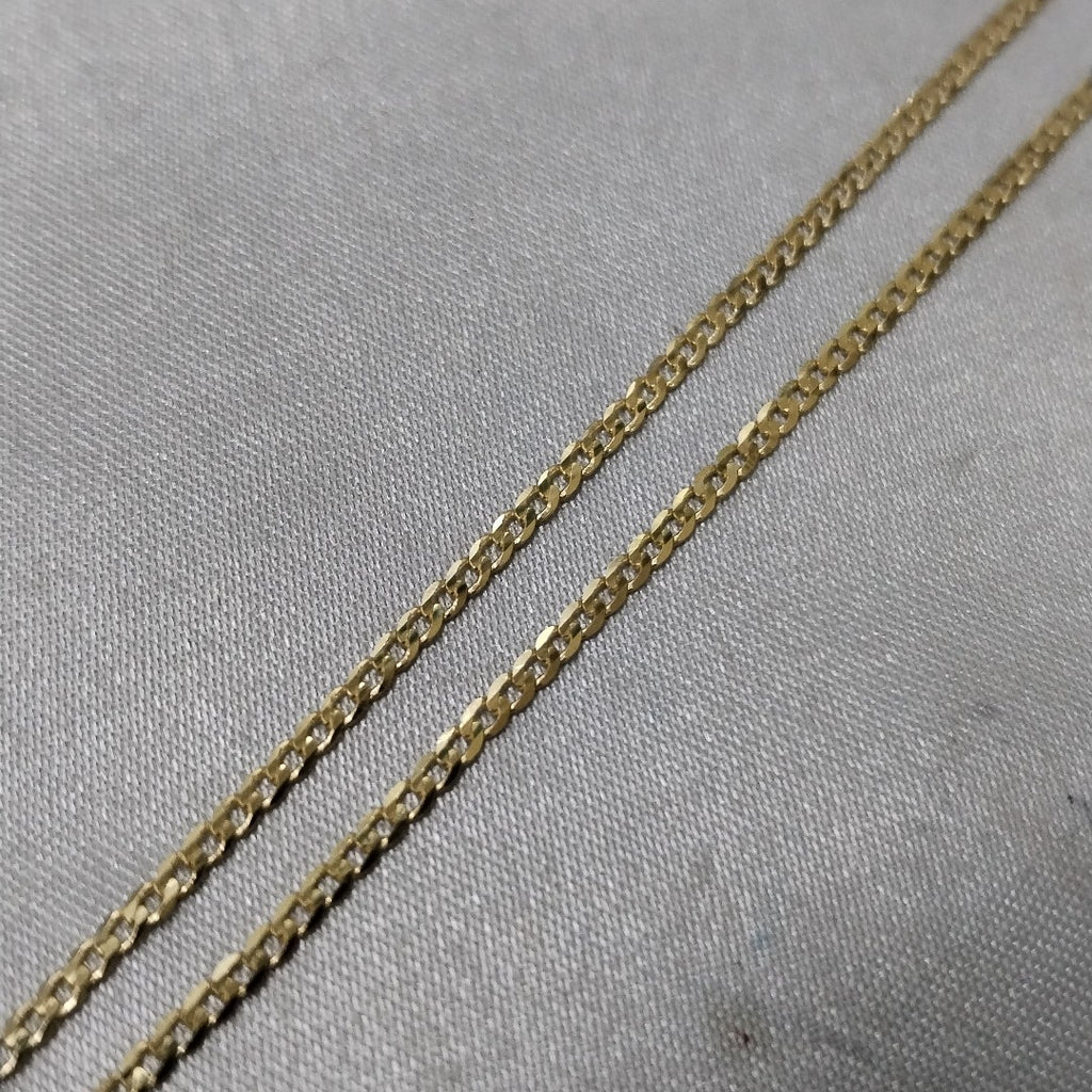 CADENAS BARBADA AMARILLA ORO 14K 2.2 (NUEVO)