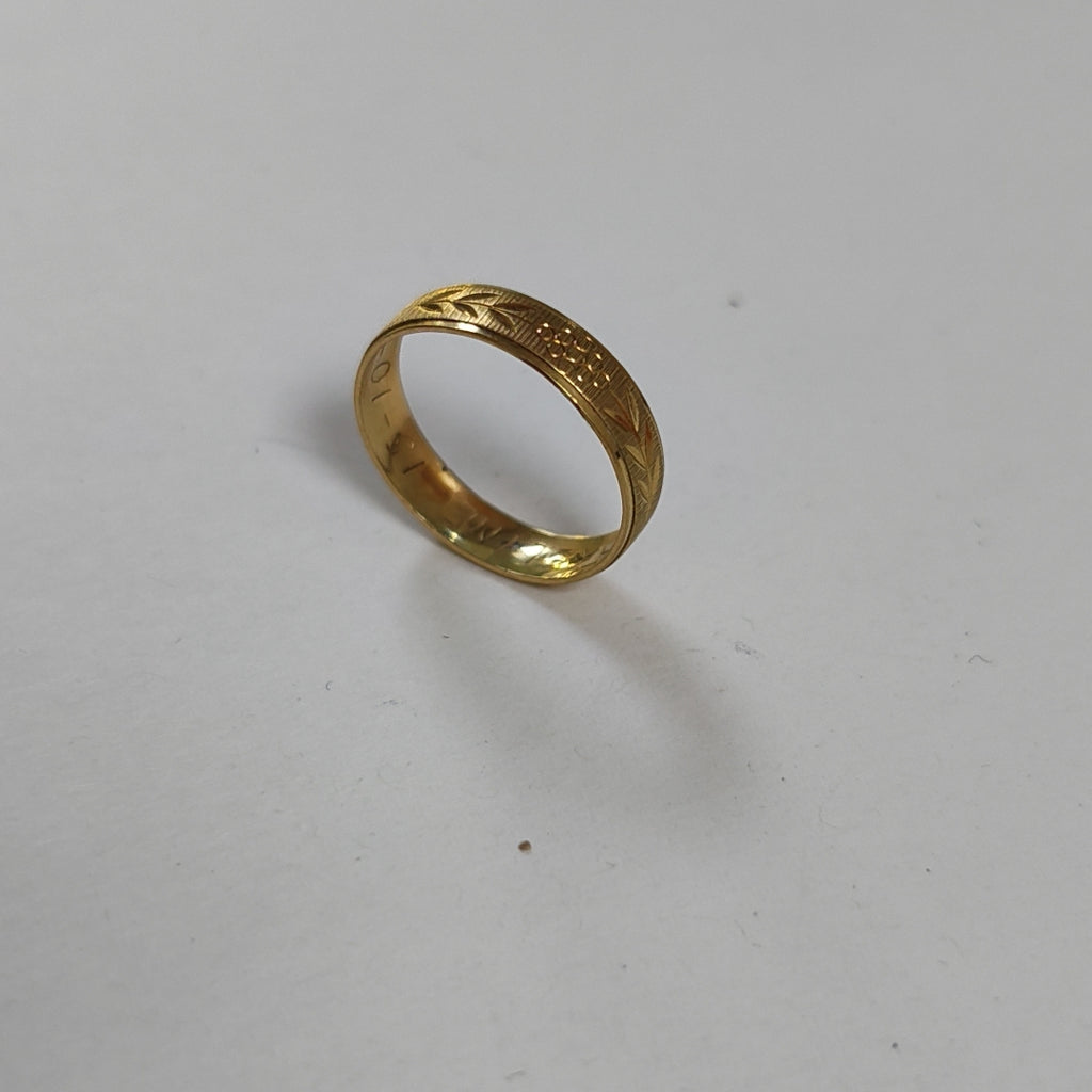 ARGOLLA ORO 10 K 1.7 GRMS (SEMINUEVO)