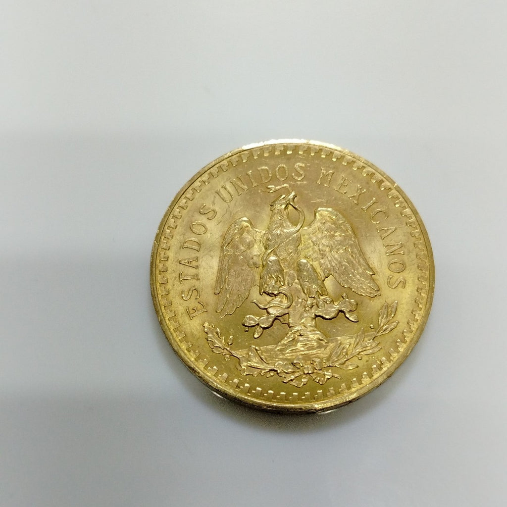 K1 41.6 GRMS 21 K IDENTIFICACIÓN MONEDA NOMINATIVA MONEDAS PESOS 50 PESOS (SEMINUEVO)