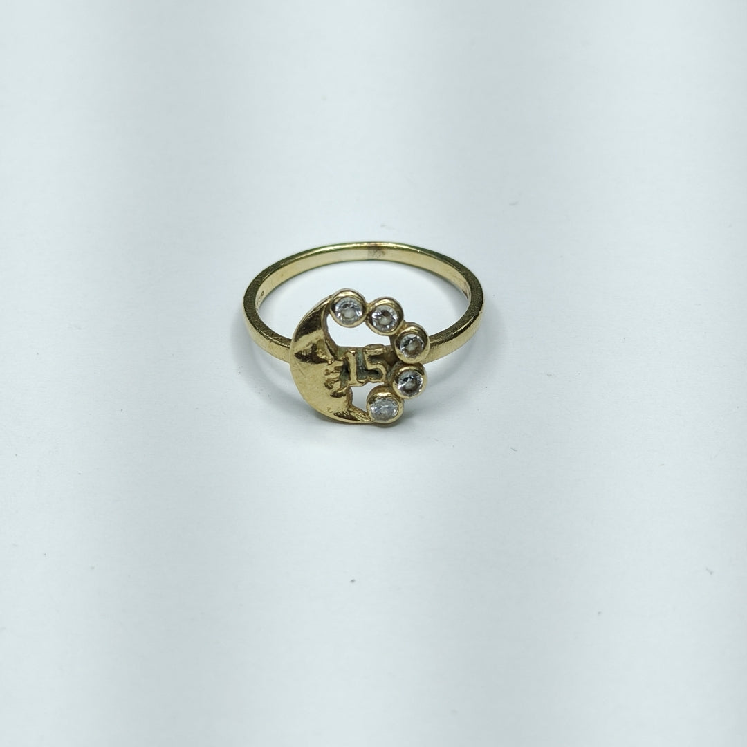 ANILLO ORO 10 K 2,00 GRMS (SEMINUEVO)