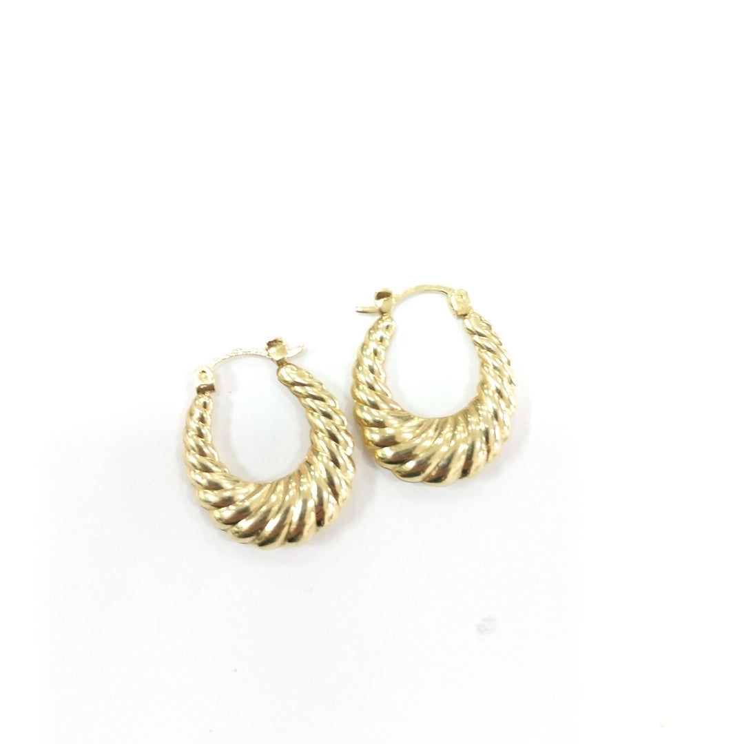 ARETES PAR ORO 14 K 2,10 GRMS (SEMINUEVO)