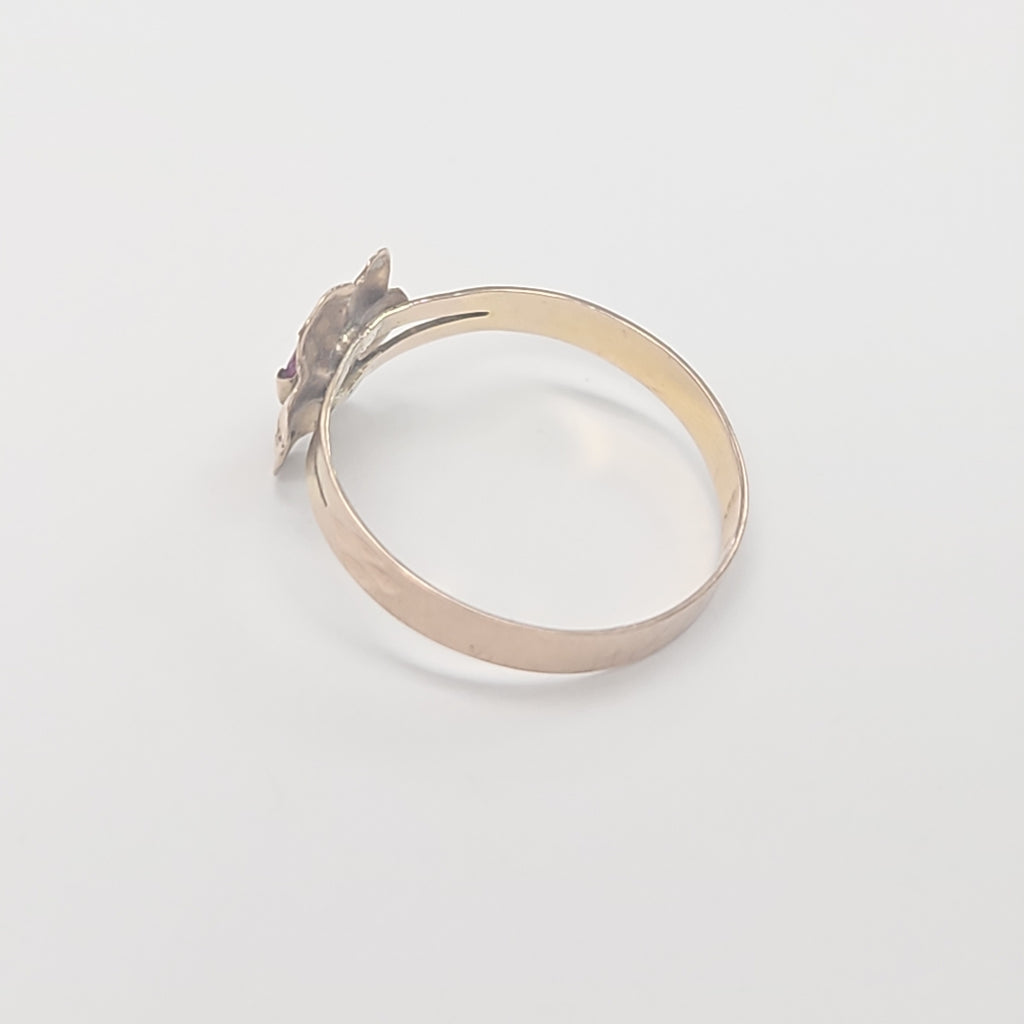 ANILLO ORO 10 K 1,20 GRMS (SEMINUEVO)