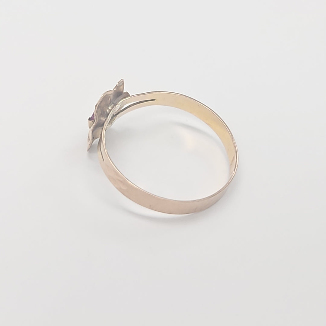 ANILLO ORO 10 K 1,20 GRMS (SEMINUEVO)