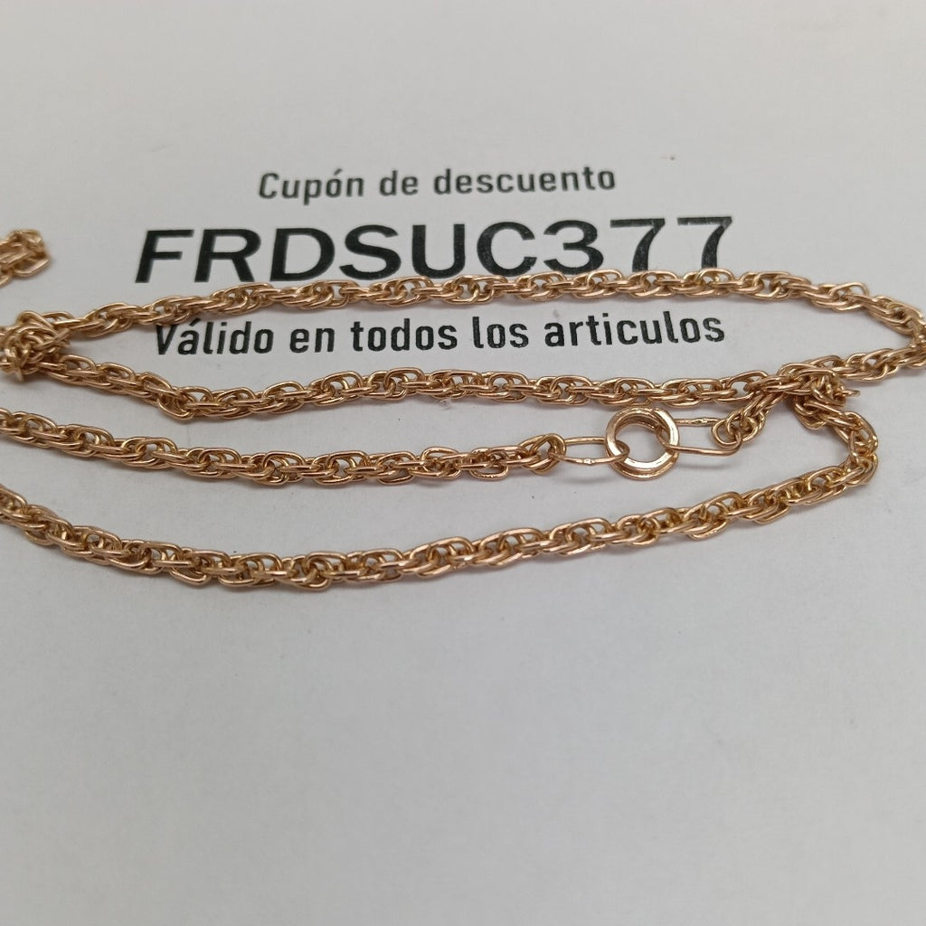CADENA ORO 10 K 10,60 GRMS (SEMINUEVO)