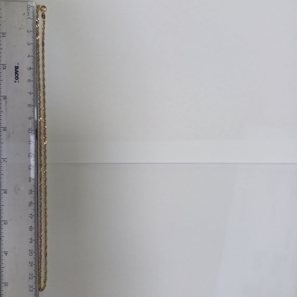 CADENA ORO,ORO COMBINADO 14 K 3,00 GRMS (SEMINUEVO)