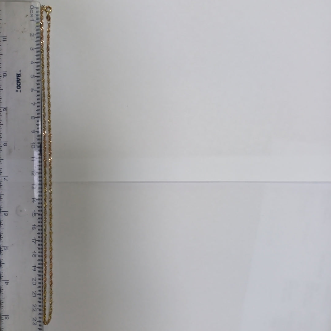 CADENA ORO,ORO COMBINADO 14 K 3,00 GRMS (SEMINUEVO)