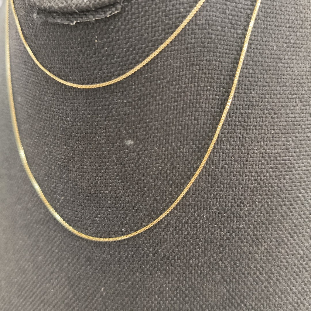 CADENA VENECIANO 14K 55 CM 1.7 GR (NUEVO)