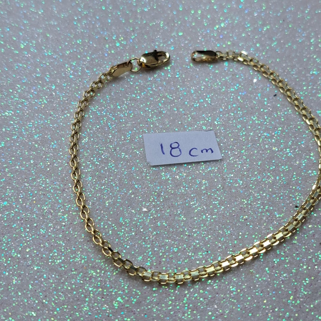 PULSERA BISMARK 14K 18 CM 2.3 GR (NUEVO)