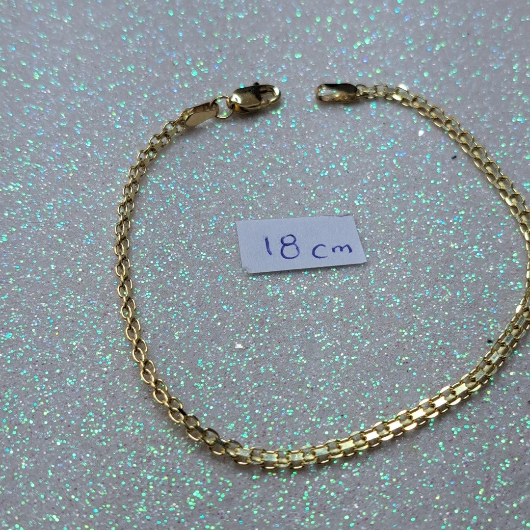PULSERA BISMARK 14K 18 CM 2.3 GR (NUEVO)