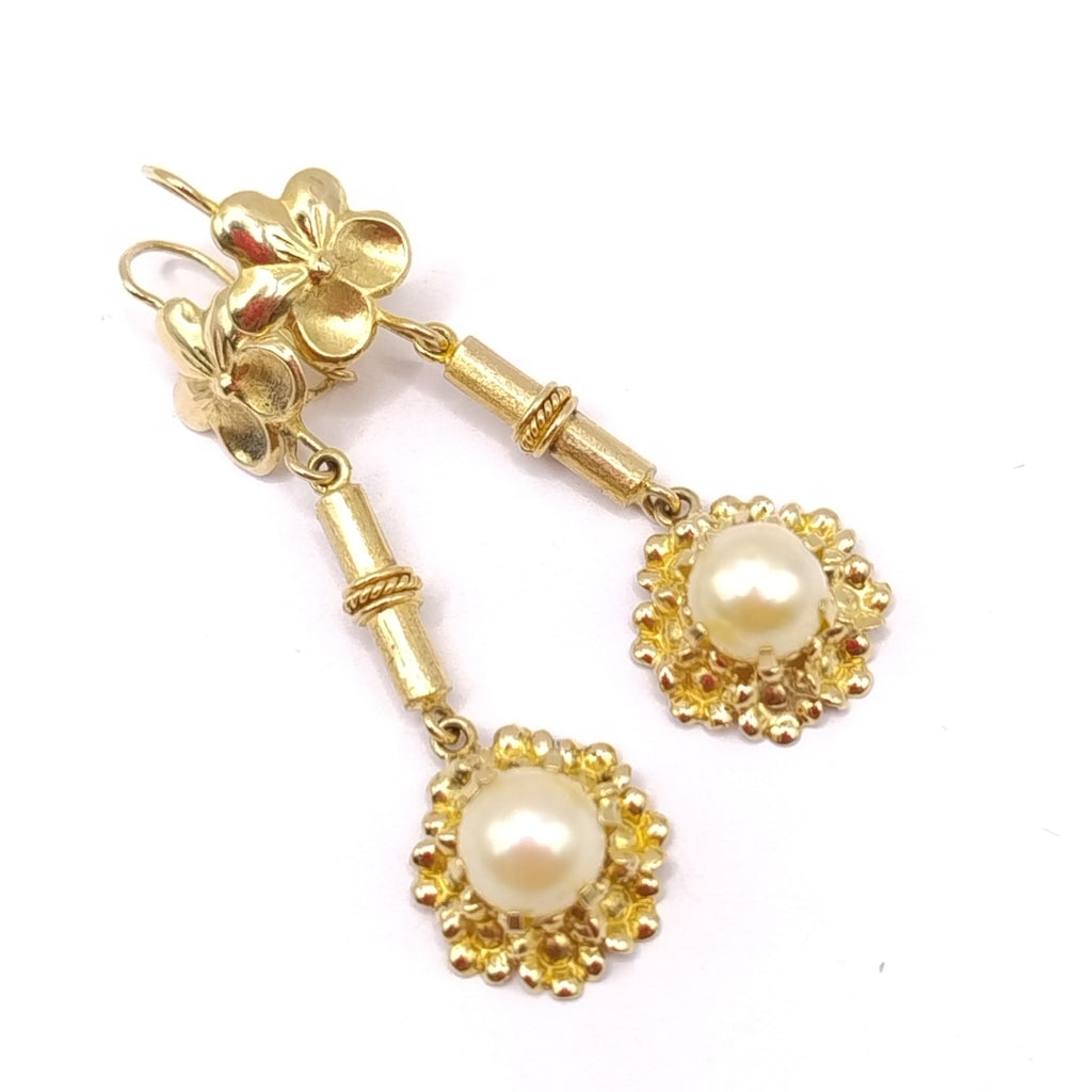 ARETES PAR ORO 10 K 5 GRMS (SEMINUEVO)