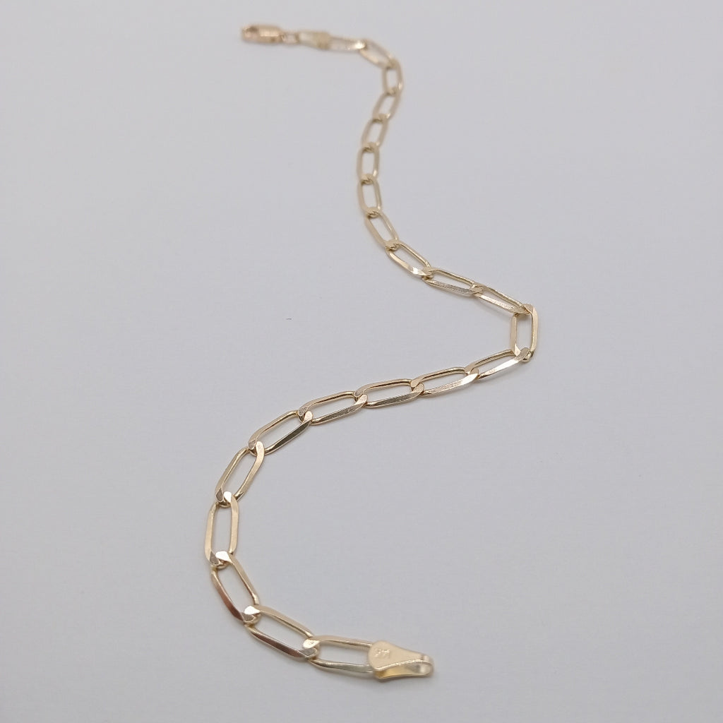 PULSERA ESLABON 14K 21 CM 4.3 GR (NUEVO)