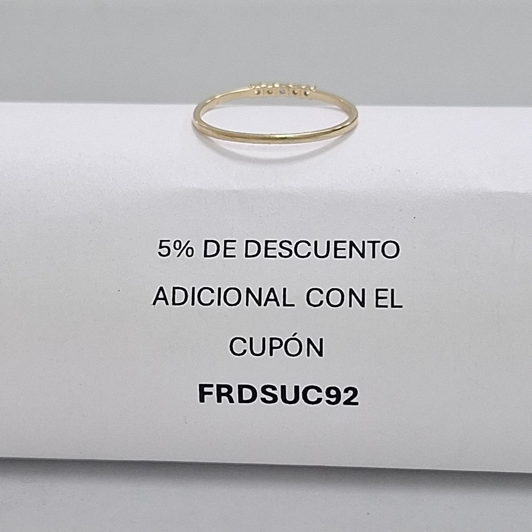ANILLOS DAMA ORO 14K 0.9 (NUEVO)
