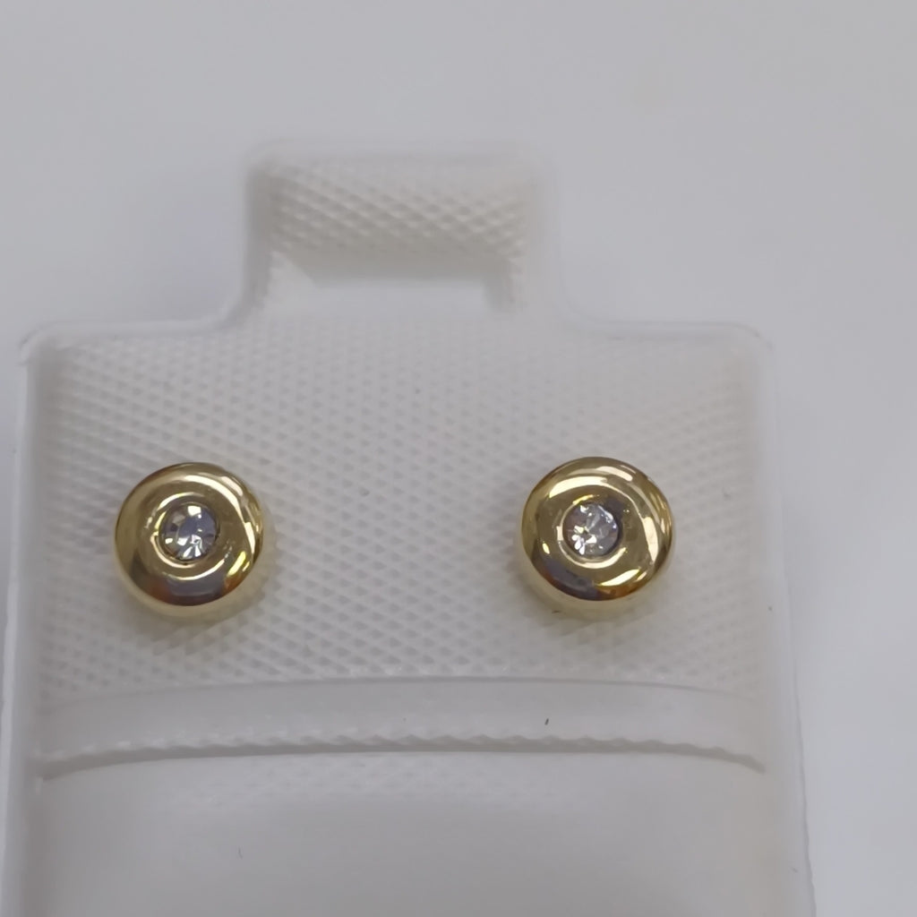 BROQUELES BROQUEL C CIRCONIA 14K 0.27 GR (NUEVO)