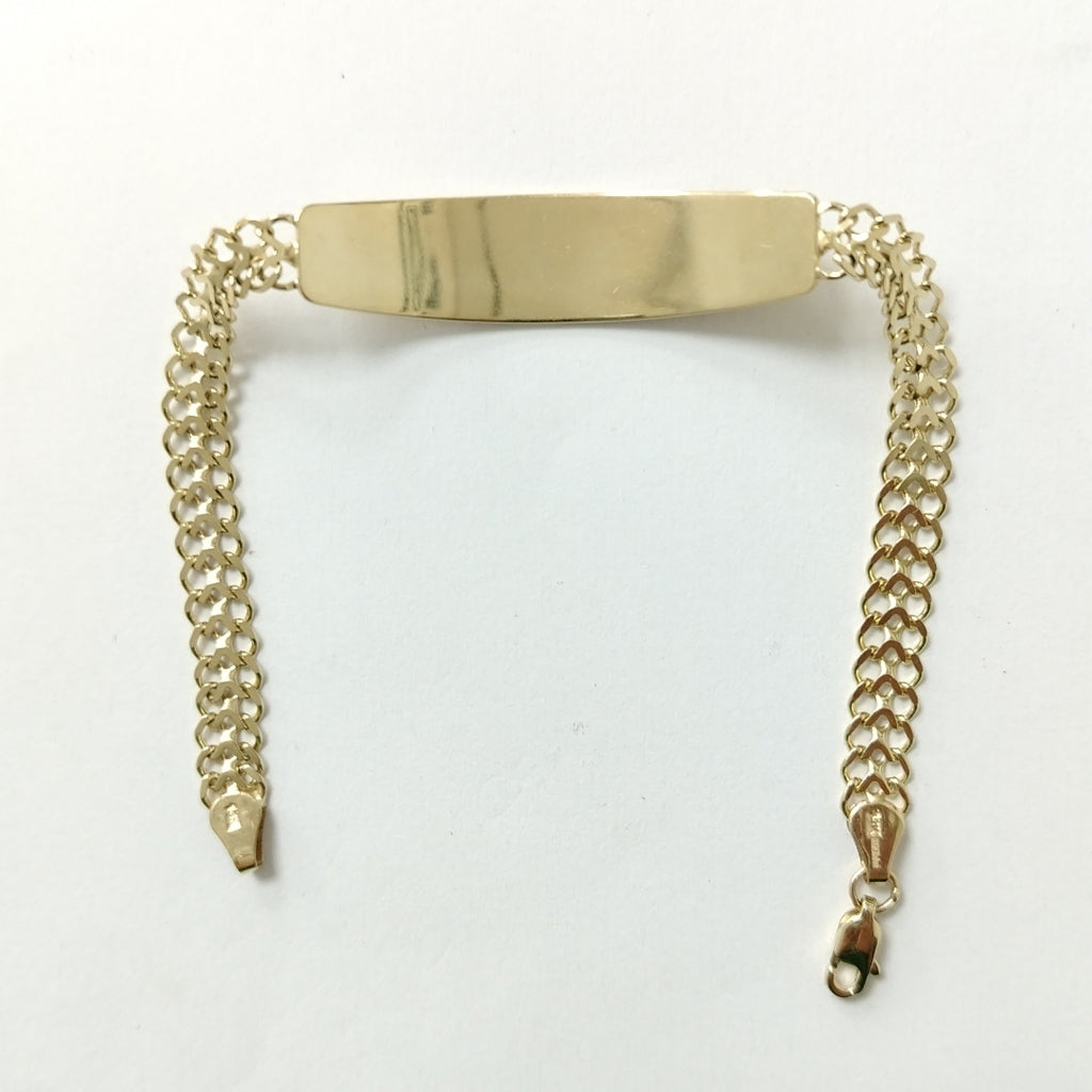 PULSERA ESCLAVA CHINO 14K 21 CM 9.7 GR (NUEVO)