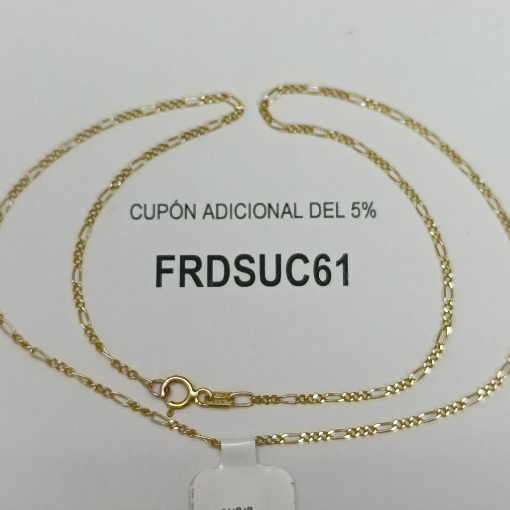 GARGANTILLA ORO 14 K 1.9 GRMS (SEMINUEVO)