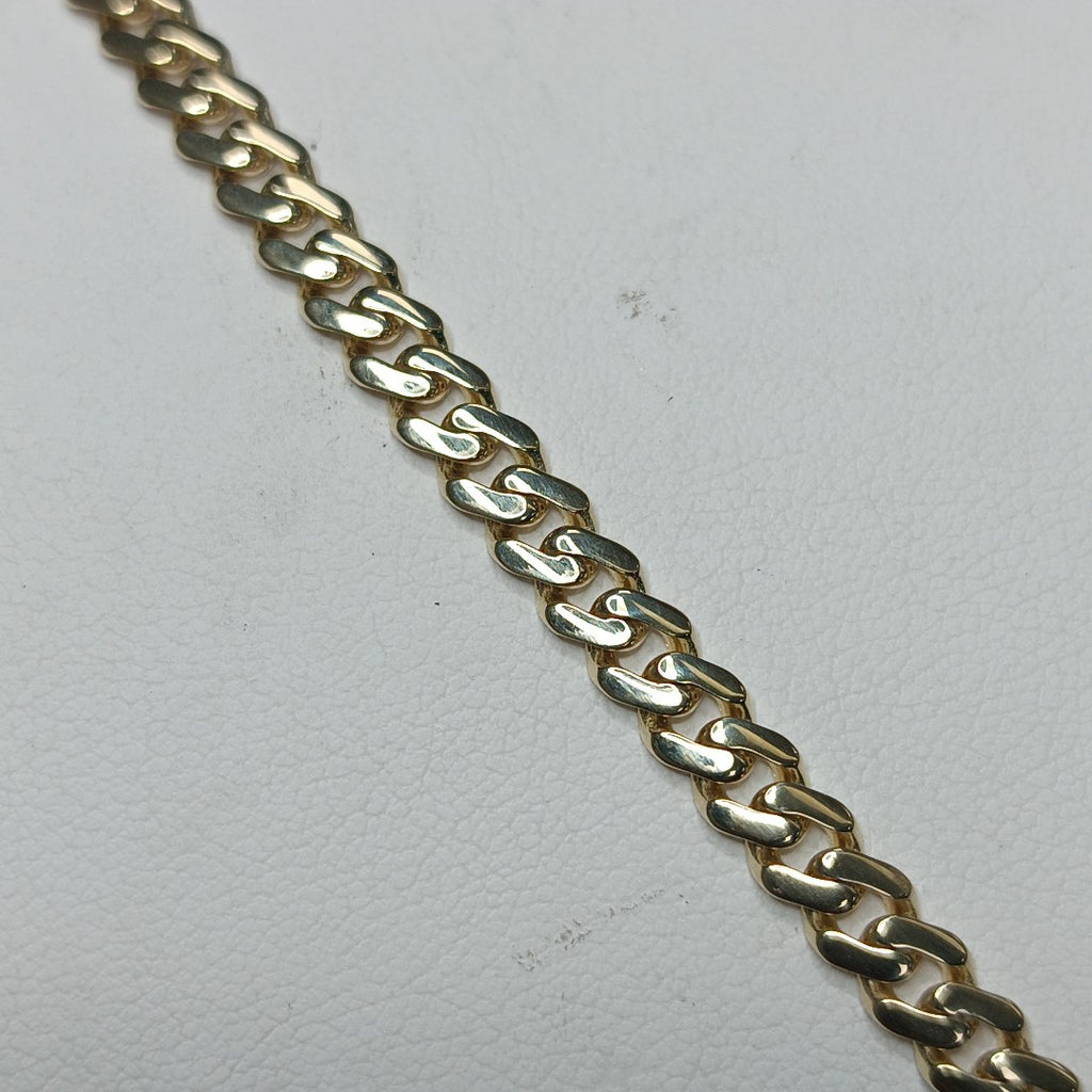 PULSERA MONACO ORO 14K 5.4 (NUEVO)