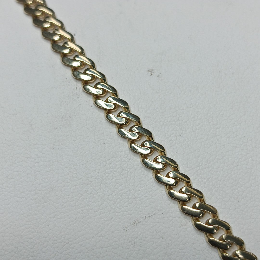 PULSERA MONACO ORO 14K 5.4 (NUEVO)