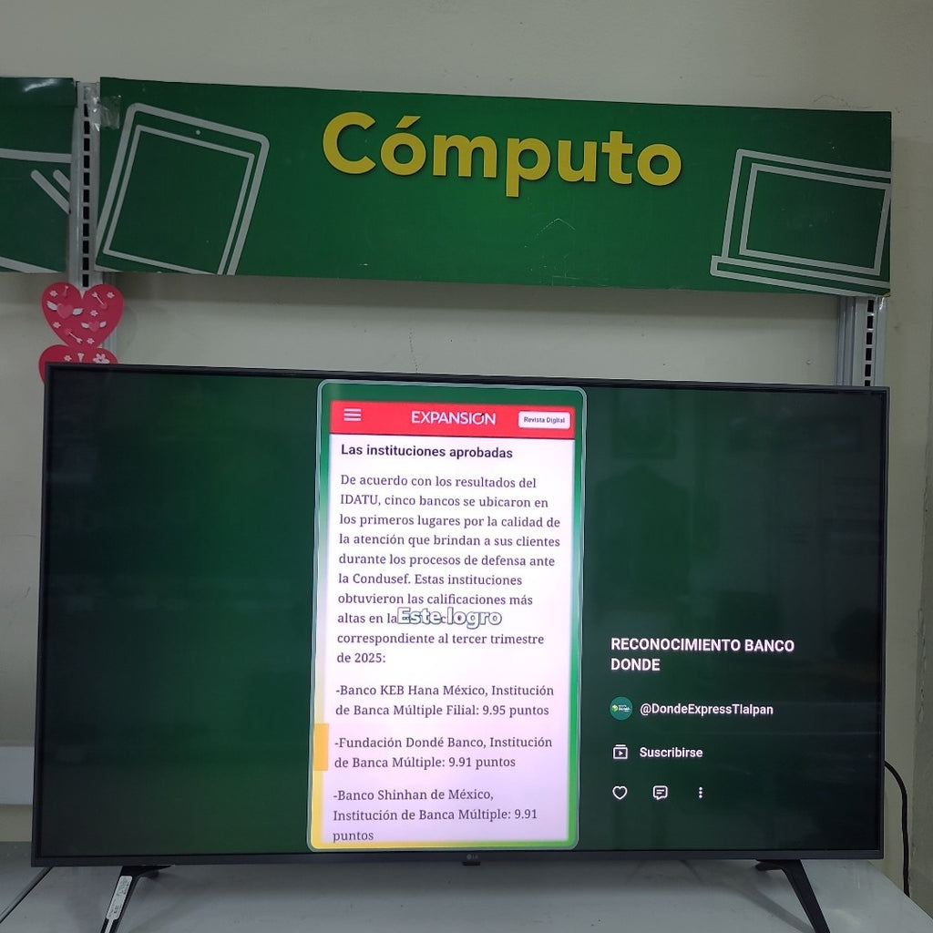 PANTALLA LG 50UP7700PSB (2022) 50" LED 4K (SEMINUEVO)