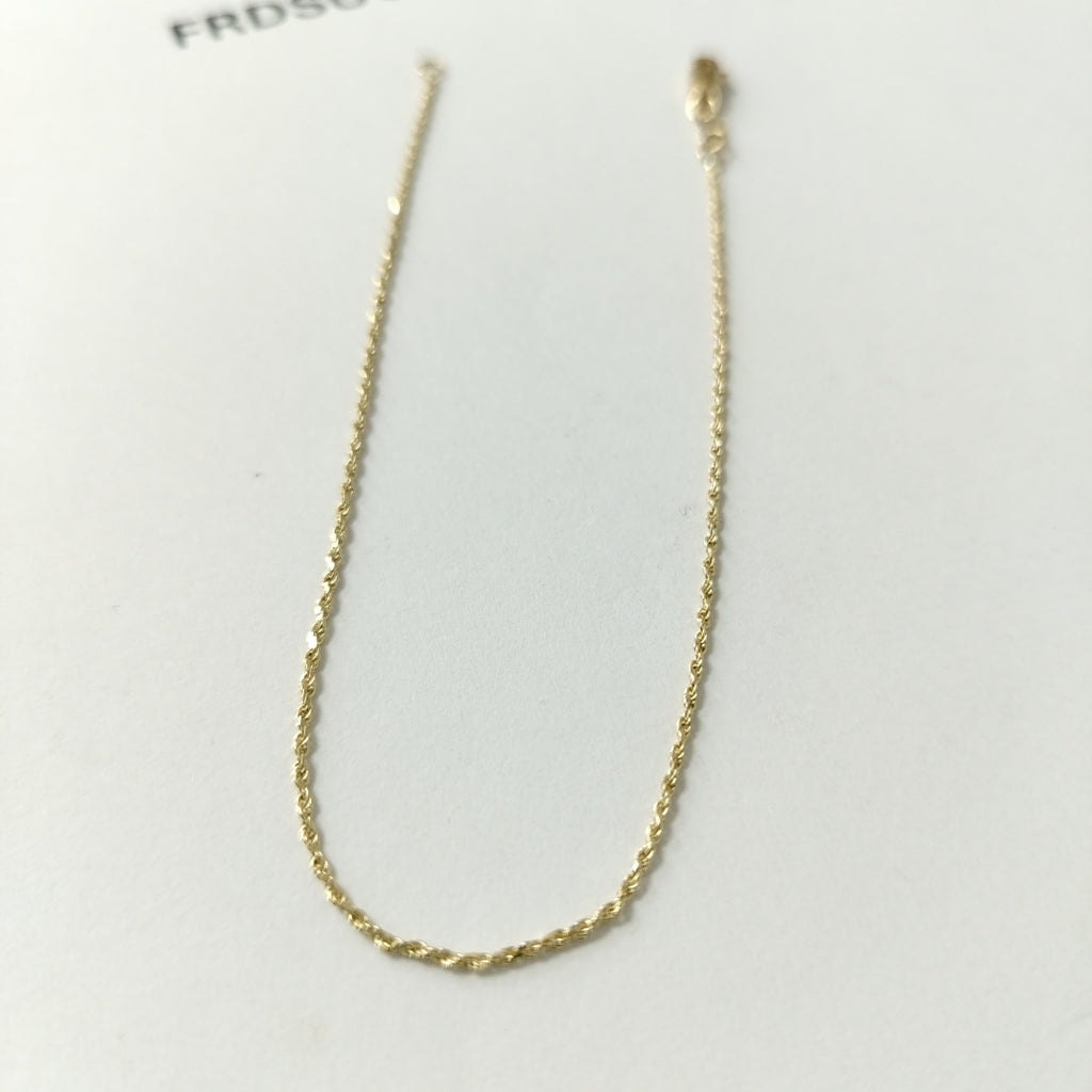PULSERA TORZAL 14K 21 CM 1.5 GR (NUEVO)