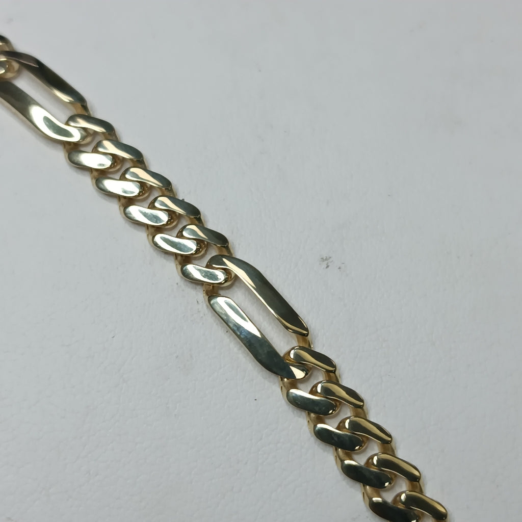 PULSERA MONACO ORO 10K 6.6 (NUEVO)