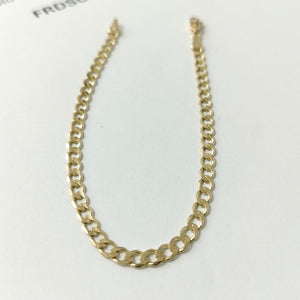 PULSERA BARBADA 14K 21 CM 5 GR (NUEVO)