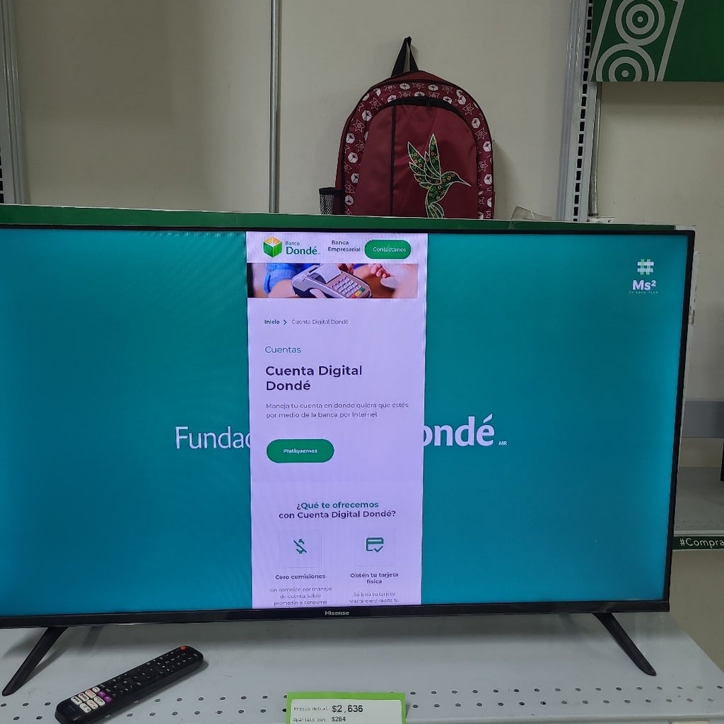 PANTALLA HISENSE 40H5G (2022) 40" LED FULL HD (SEMINUEVO)