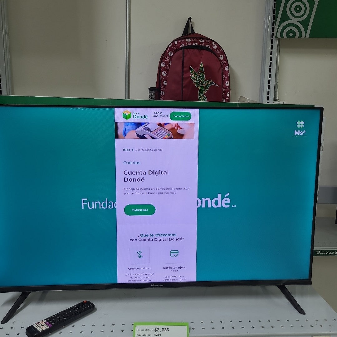 PANTALLA HISENSE 40H5G (2022) 40" LED FULL HD (SEMINUEVO)