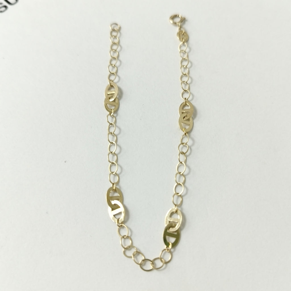 PULSERA ESPECIAL 14K 18 CM 1.6 GR (NUEVO)