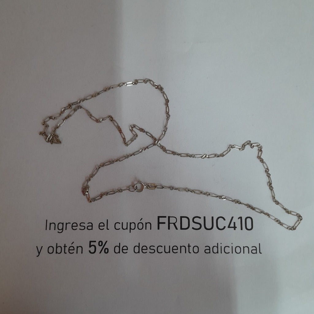 CADENA PLATA 2,10 GRMS (SEMINUEVO)