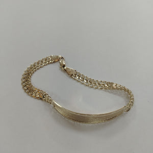 PULSERA ESCLAVA CHINO 14K 21 CM 9.8 GR (NUEVO)