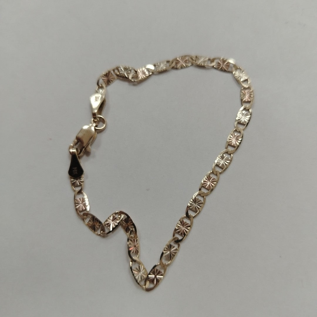 PULSERA GUCHI 14K 18 CM 2.9 GR (NUEVO)