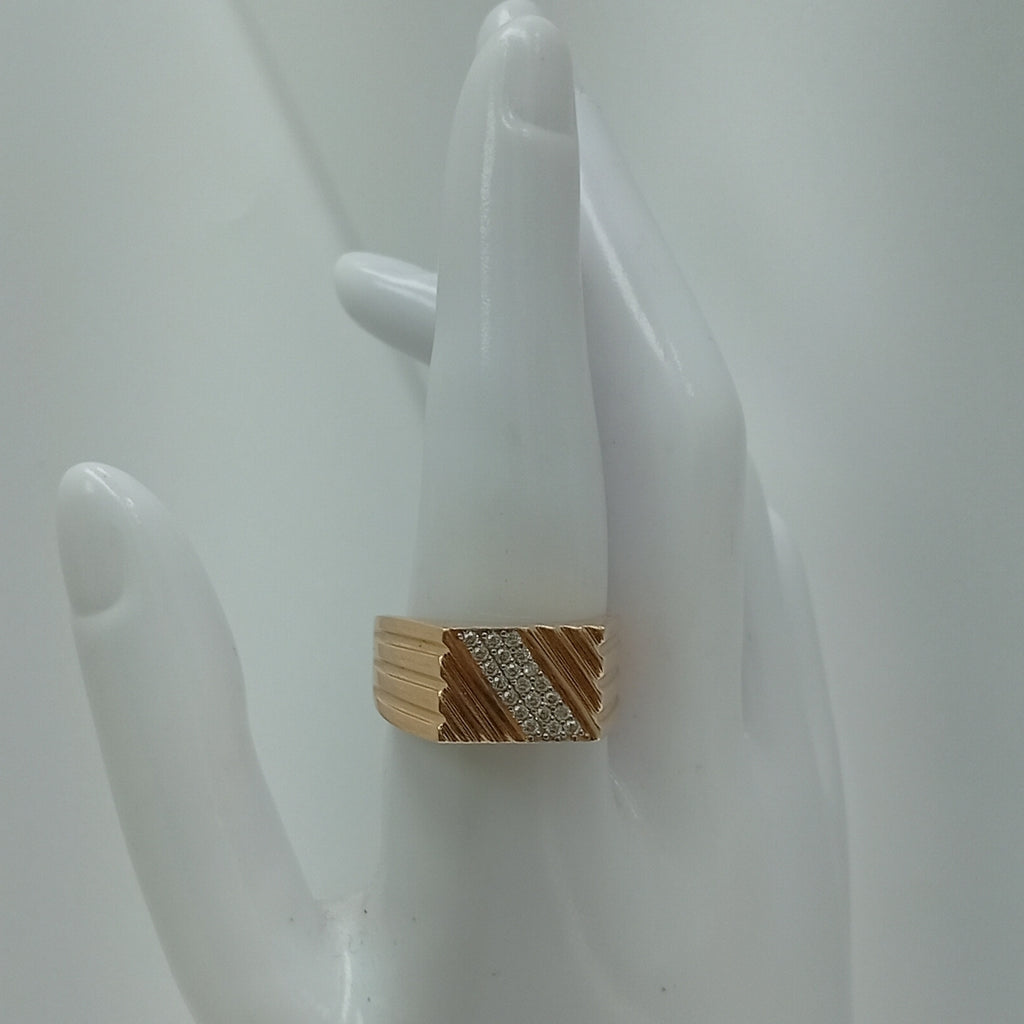 ANILLOS CABALLERO ORO 14K 7 (NUEVO)