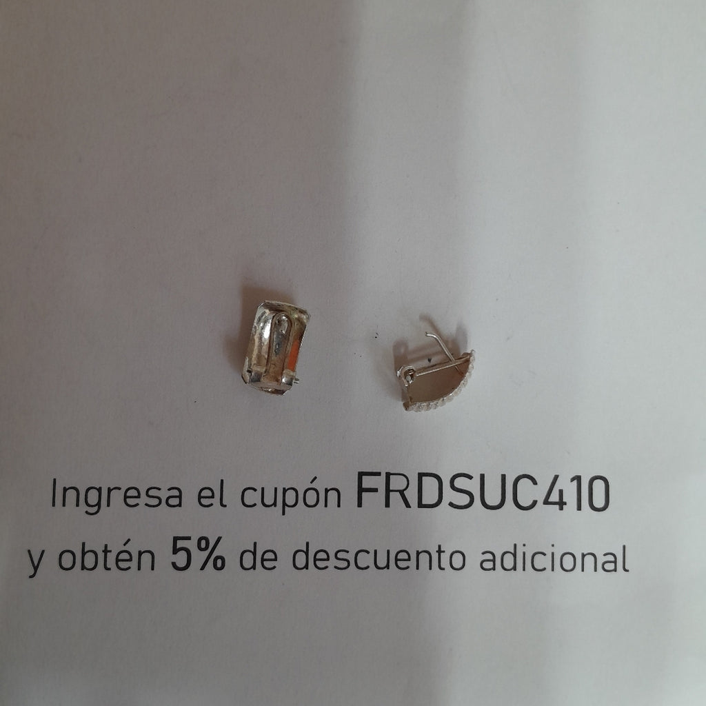 ARETES PAR PLATA 2,60 GRMS (SEMINUEVO)