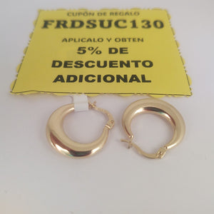 ARRACADAS ORO 14K 2.3 (NUEVO)