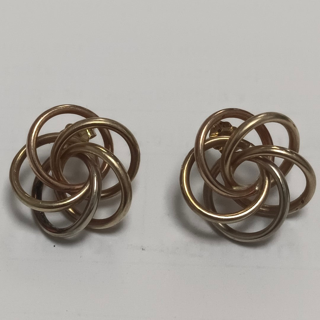 ARETES PAR ORO 14 K 3.3 GRMS (SEMINUEVO)