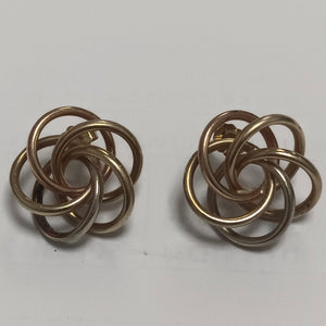ARETES PAR ORO 14 K 3.3 GRMS (SEMINUEVO)