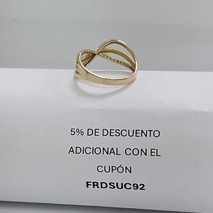 ANILLOS DAMA ORO 14K 1.9 (NUEVO)