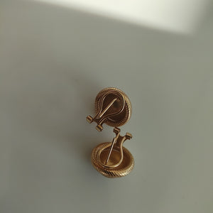ARRACADAS PAR ORO 14 K 3.9 GRMS (SEMINUEVO)
